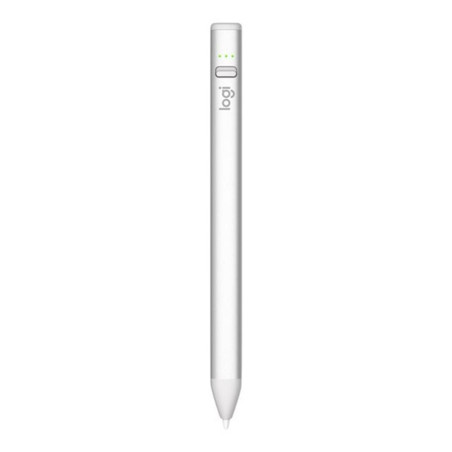 Lapiz digital logitech crayon silver usb - c para ipad - con tecnologí