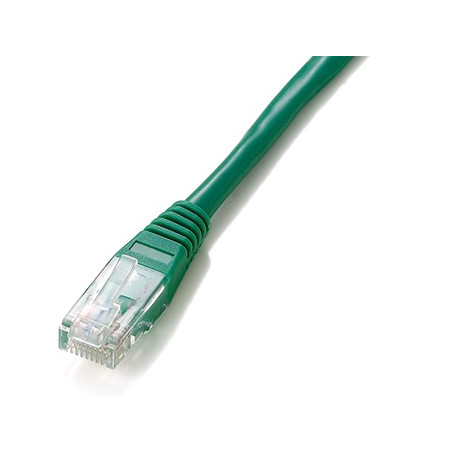 Cable red equip latiguillo rj45 u - utp cat6 10m verde