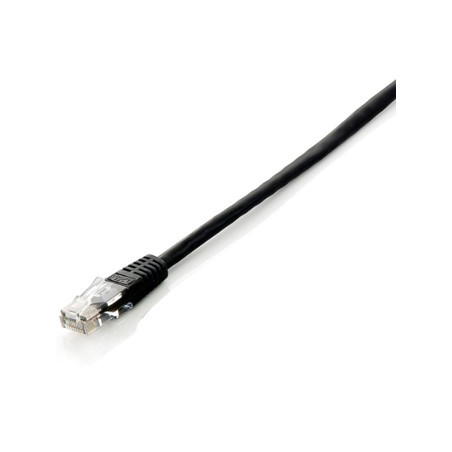 Cable red equip latiguillo rj45 u - utp cat6 10m negro
