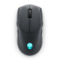 Raton inalambrico gaming dell alienware tri - mode aw720m gris