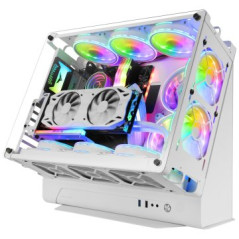 Caja ordenador mars gaming mcz mcb black diseño custom premium sistema
