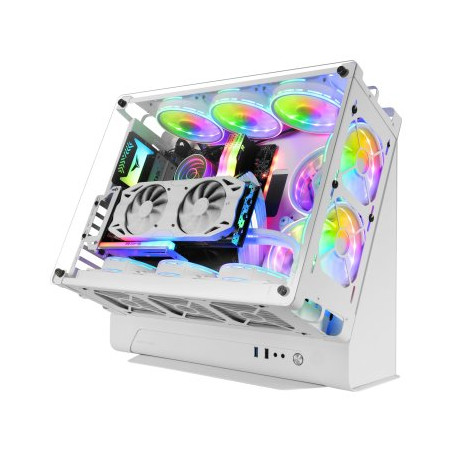 Caja ordenador mars gaming mcz mcb black diseño custom premium sistema