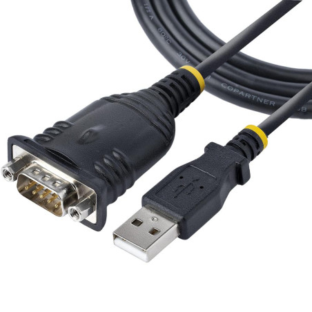 Cable usb tipo a a rs232 db9 startech 1m - macho - macho