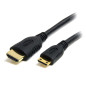 Cable hdmi a mini hdmi startech 2m - macho - macho - negro