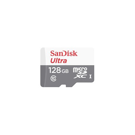 Tarjeta memoria micro secure digital sd xc + adaptador sandisk - 128gb