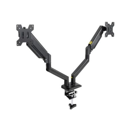 Soporte mesa tooq hasta 34 pulgadas vesa 100 x 100 max 10kg brazo dobl