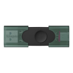 Memoria usb 3.2 usb tipo c kingston 256gb datatraveler duo