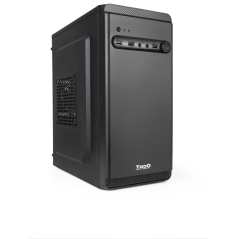 TooQ Caja Minitorre Micro-ATX Negra