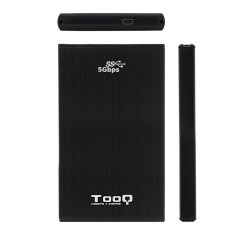 TooQ TQE-2522B caja HD 2.5 SATA3 USB 3.0 Negra