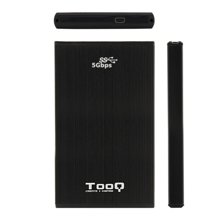 TooQ TQE-2522B caja HD 2.5 SATA3 USB 3.0 Negra