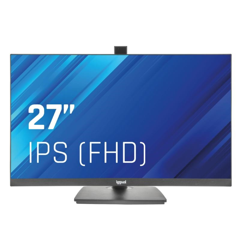 iggual Monitor 27 120Hz 1ms HDMI VGA MM AA webcam
