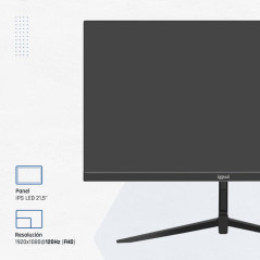 iggual Monitor 21,5 IPS 1ms FHD 120Hz VGA HDMI DP