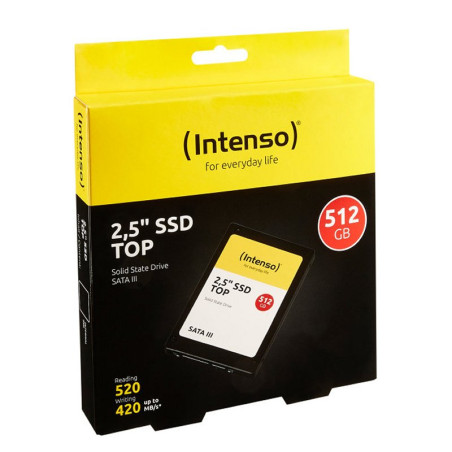 Intenso 3812450 Top SSD 512GB 2.5 Sata3