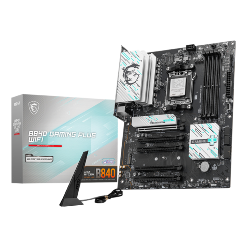 MSI B840 GAMING PLUS WIFI placa base AMD B840 Zócalo AM5 ATX