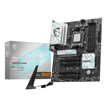 MSI B840 GAMING PLUS WIFI placa base AMD B840 Zócalo AM5 ATX