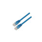 CABLE DE RED LATIGUILLO RJ45 UTP CAT6 AWG24 1 M AZUL NANOCABLE