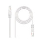 CABLE DE RED LATIGUILLO RJ45 UTP CAT6 AWG24 2 M BLANCO NANOCABLE