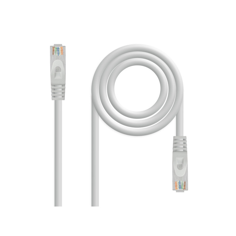 CABLE DE RED LATIGUILLO RJ45 UTP CAT6A AWG24 2 M NANOCABLE