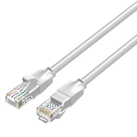CABLE DE RED LATIGUILLO RJ45 UTP CAT6 AWG26 3 M GRIS VENTION