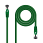 CABLE DE RED LATIGUILLO SSTP CAT8.1 AWG26 0.5 M VERDE NANOCABLE