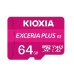 Kioxia EXCERIA PLUS G3 64 GB MicroSDXC UHS-I Clase 10