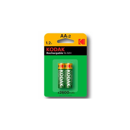 Blister pilas kodak recargables ni - mh aa lr6 2600 mah - blister 2 pi