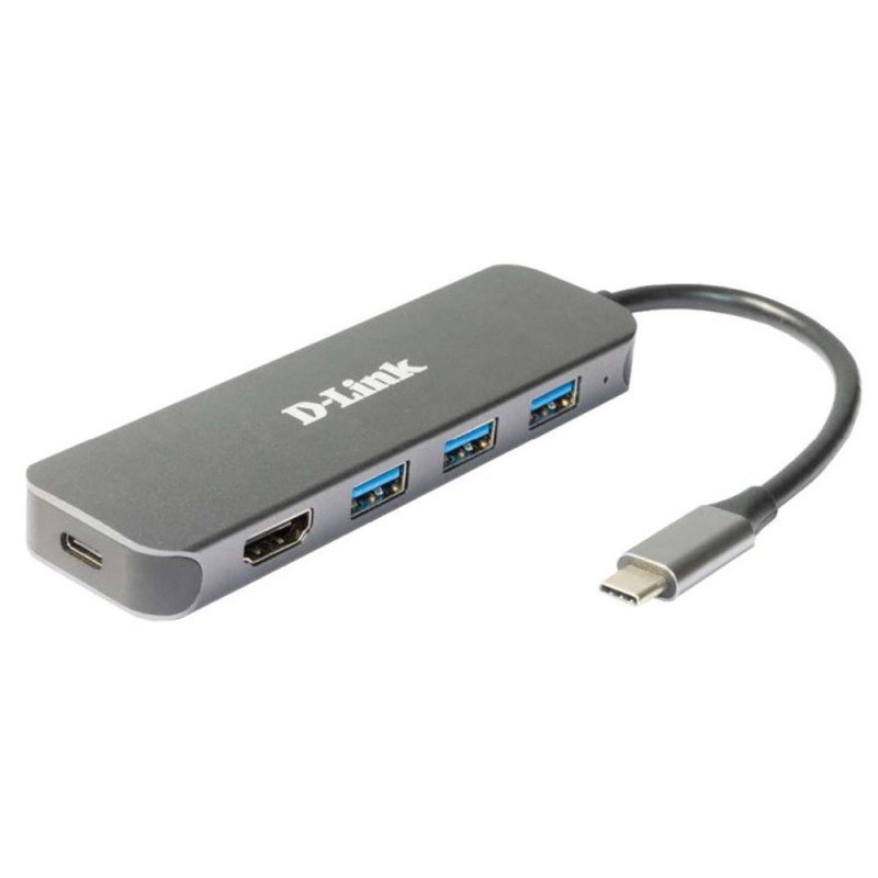 Docking station d - link dub - 2333 usb tipo c 5 en 1