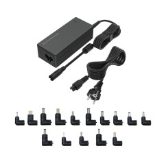 Cargador universal de portatil conceptronic ozul08b15 90w automatico 1