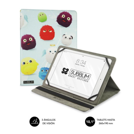 Funda subblim trendy case para tablet 10.1 pulgadas furry