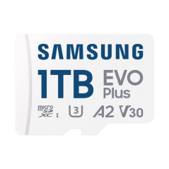 Tarjeta memoria micro sd samsung microsdxc evo plus 1tb clase 10 + ada