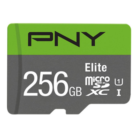 Tarjeta memoria micro secure digital micro sdxc elite pny 256gb clase 
