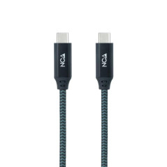 Nanocable Cable USB 3.2 Gen2x2 100W 4K USB-C 1m