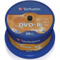 Verbatim dvd - r 4.7gb 16x tarrina 50 unidades advanced azo