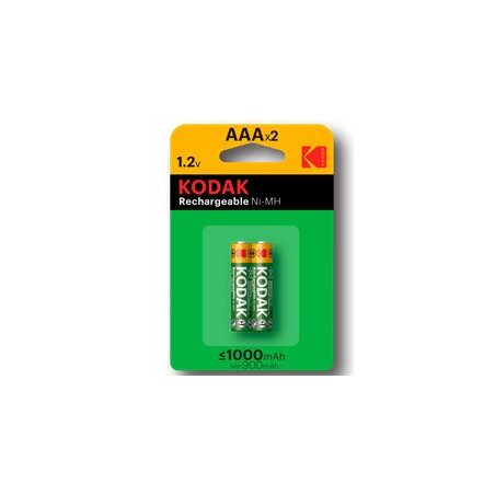 Blister pilas kodak recargables ni - mh aaa lr3 1000 mah - blister 2 p