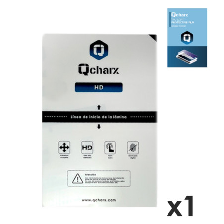 Laminas de proteccion frontales para tablet qcharx hidrogel hd qx1 1 u