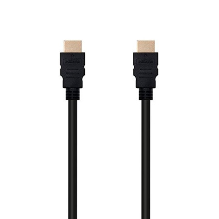 Cable hdmi macho a macho nanocable 3m negro retail alta velocidad - he
