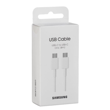 Cable samsung original ep - dx310jwegeu usb tipo c - usb tipo c blanco