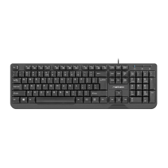 NATEC Trout teclado Oficina USB QWERTY Español Negro