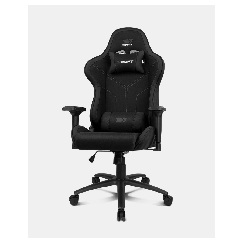 DRIFT DR110BK silla para videojuegos Butaca para jugar Asiento acolchado Negro