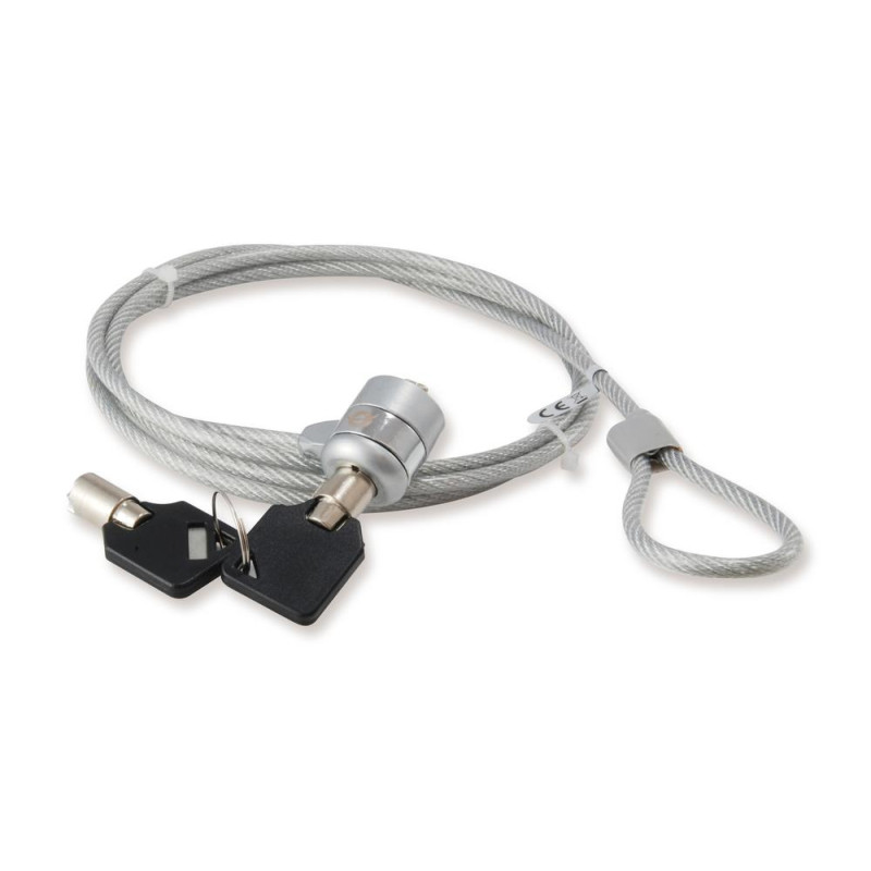 Cable seguridad conceptronic kensington con llave para portatiles 1.5m