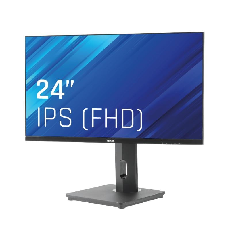 iggual Monitor 24 VGA HDMI 120Hz pivotante AA MM iggual Monitor 24 VGA HDMI 120Hz pivotante AA MM