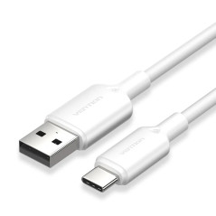 CABLE USB-C A USB-A 1 M BLANCO VENTION