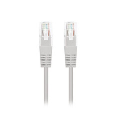Cable red nanocable latiguillo rj45 utp cat6 0.3m gris 30cm