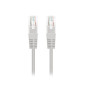 Cable red nanocable latiguillo rj45 utp cat6 0.3m gris 30cm