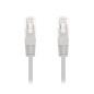 Cable red nanocable latiguillo rj45 utp cat6 7m gris