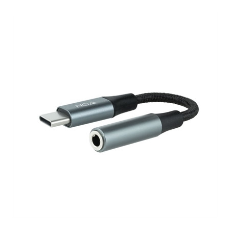 Cable adaptador usb c a jack 3.5mm nanocable 0.11m - macho - hembra - 