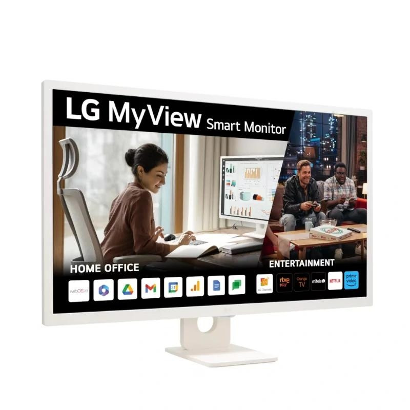 LG 32SR50F-W monitor Smart 32IPS FHD HDMI USB MM
