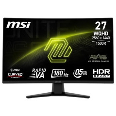 MSI MAG274CQF Monitor 27 WQHD 180hz curv