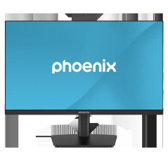 Monitor phoenix visión 24 pro 23.8 pulgadas full hd panel ips webcam i