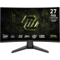 Monitor led gaming 27 pulgadas msi mag 274cf x24 curvo - rapid va - dp - hdmi - 240hz - 0.5ms - vesa 100x100